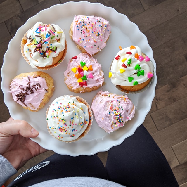 cupcake st-valentin